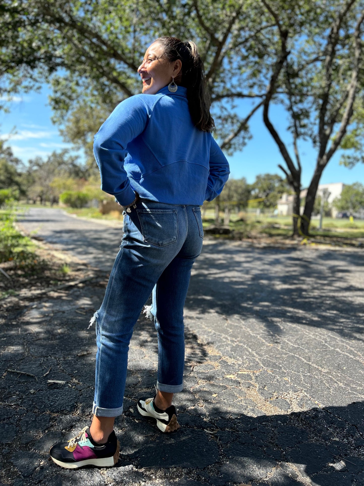 Cropped Sweatshirt - Astra's Stellar Boutique