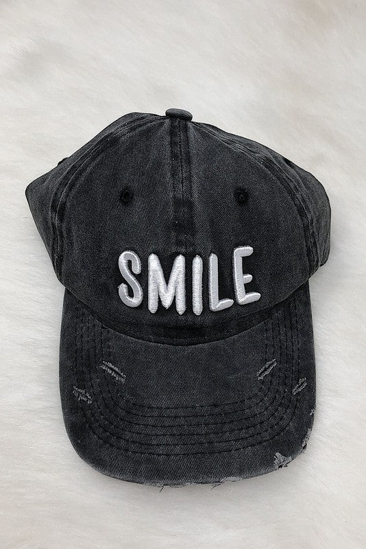 Smile Ball Cap - Astra's Stellar Boutique