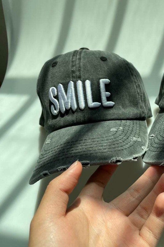 Smile Ball Cap - Astra's Stellar Boutique