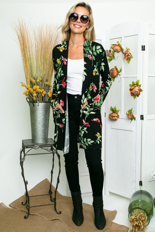 Floral Cardigan