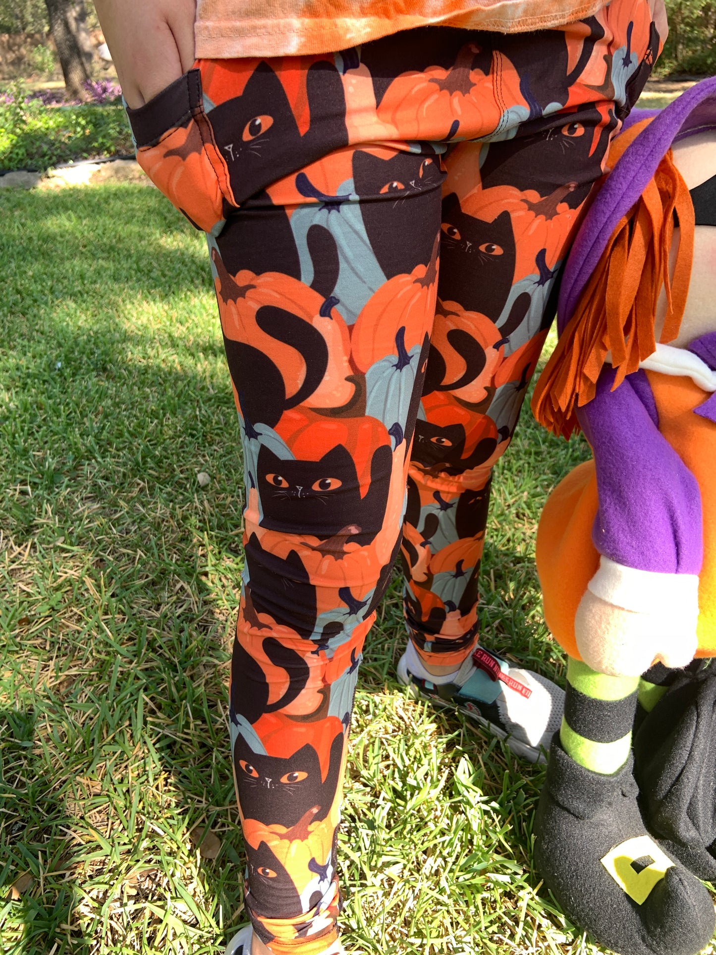 Halloween Girls Leggings - Astra's Stellar Boutique