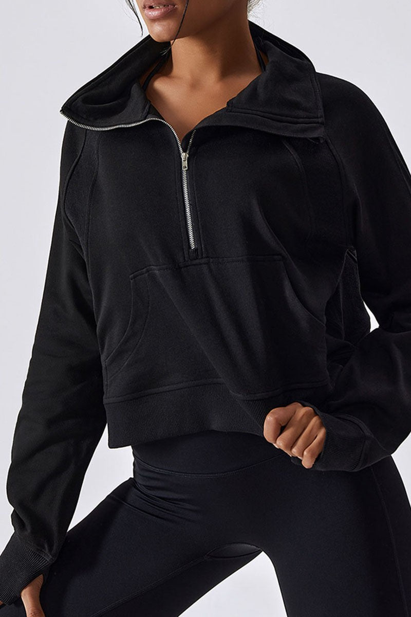 Cropped Sweatshirt - Astra's Stellar Boutique