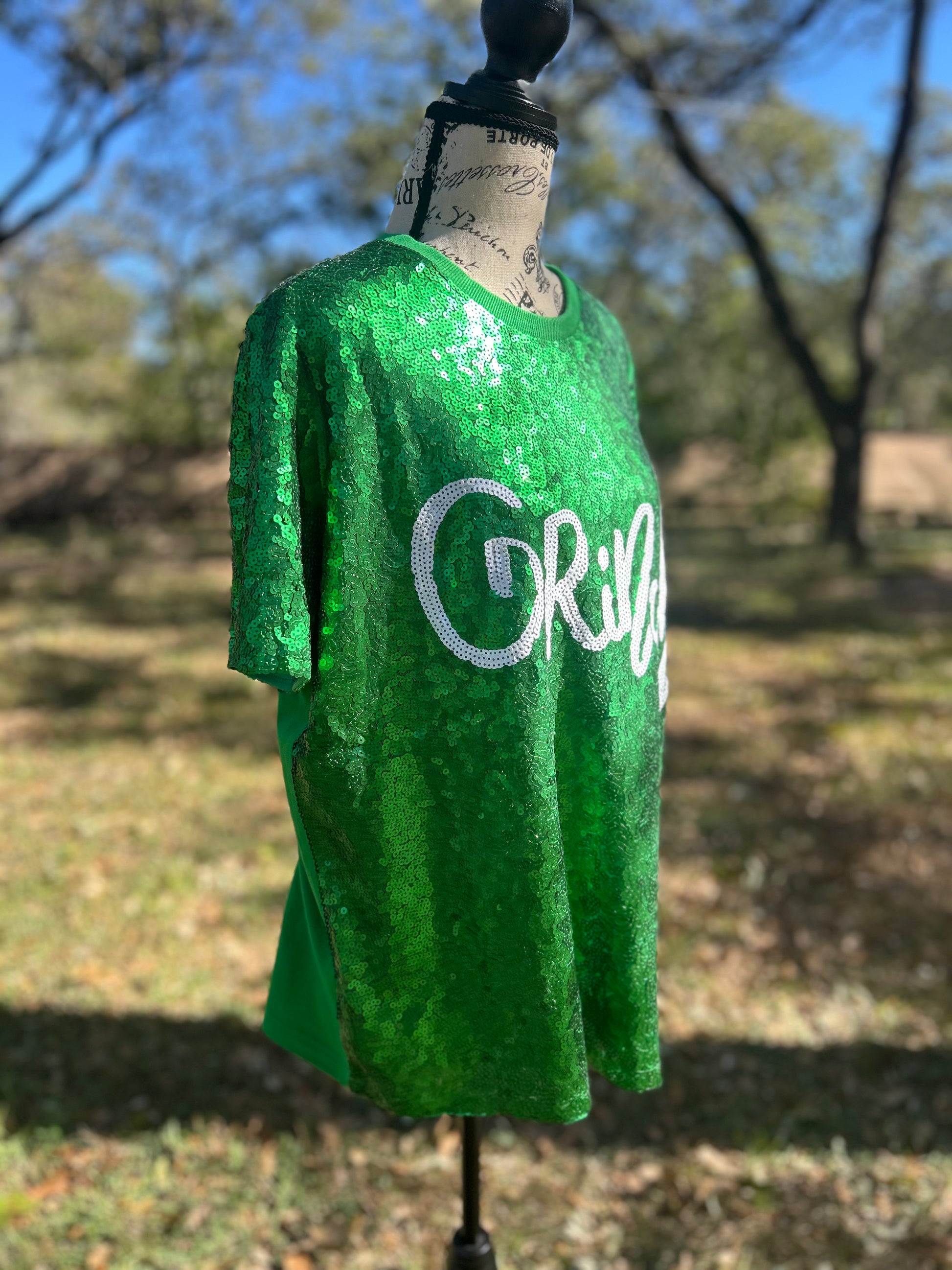 ✨ Grinch Christmas Vibes Top – XL & XXL ✨ - Astra's Stellar Boutique