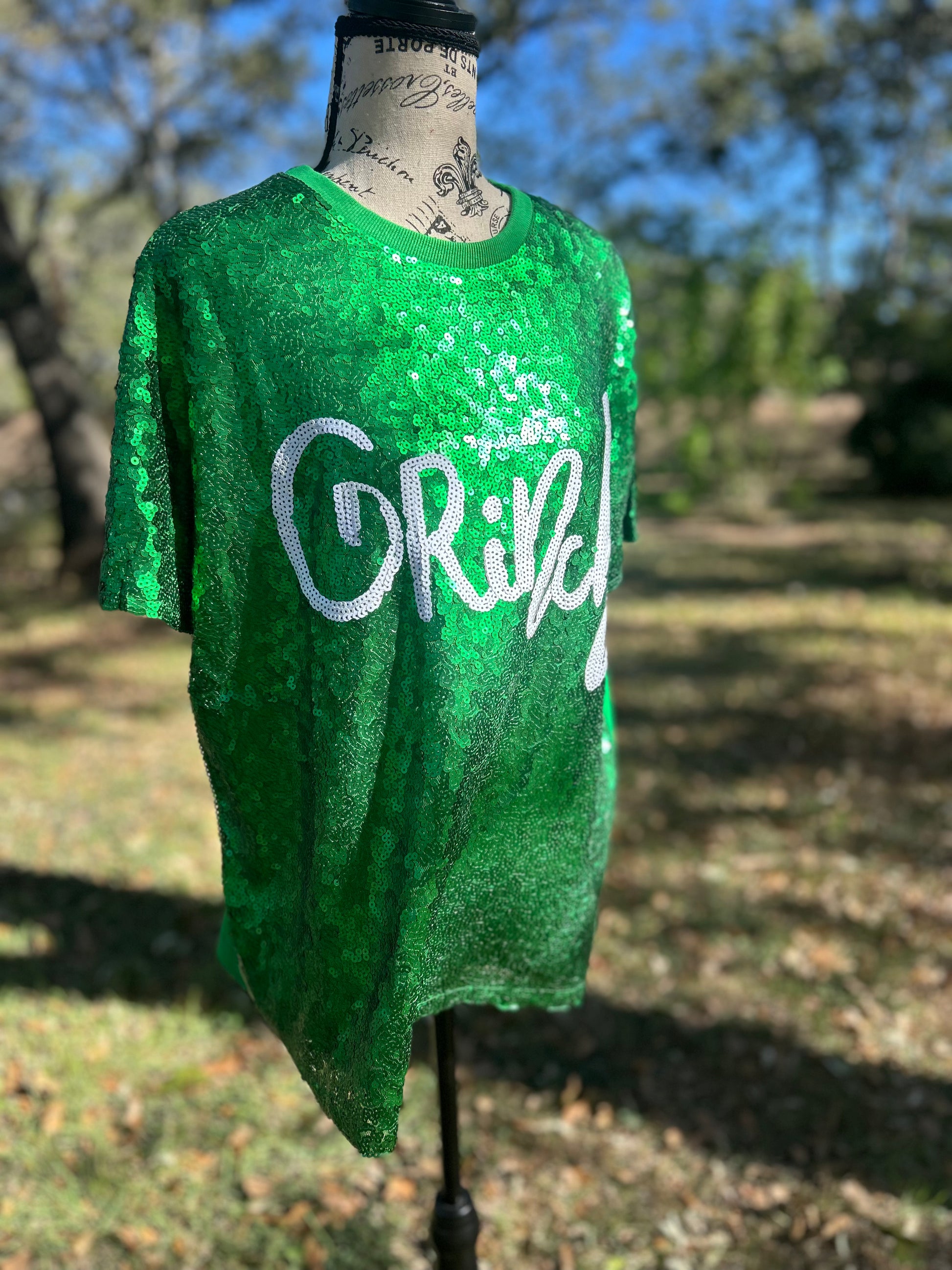 ✨ Grinch Christmas Vibes Top – XL & XXL ✨ - Astra's Stellar Boutique