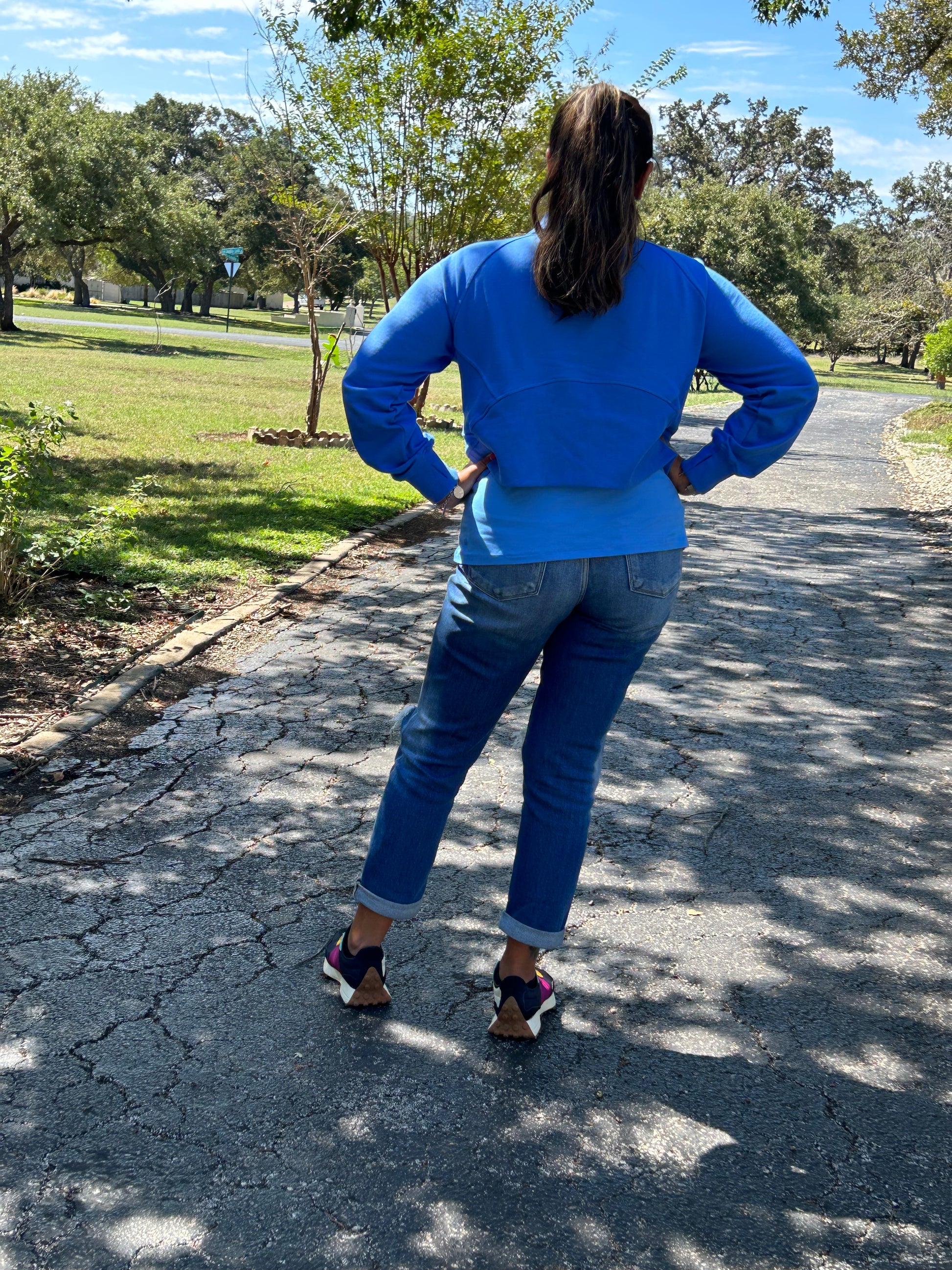 Cropped Sweatshirt - Astra's Stellar Boutique