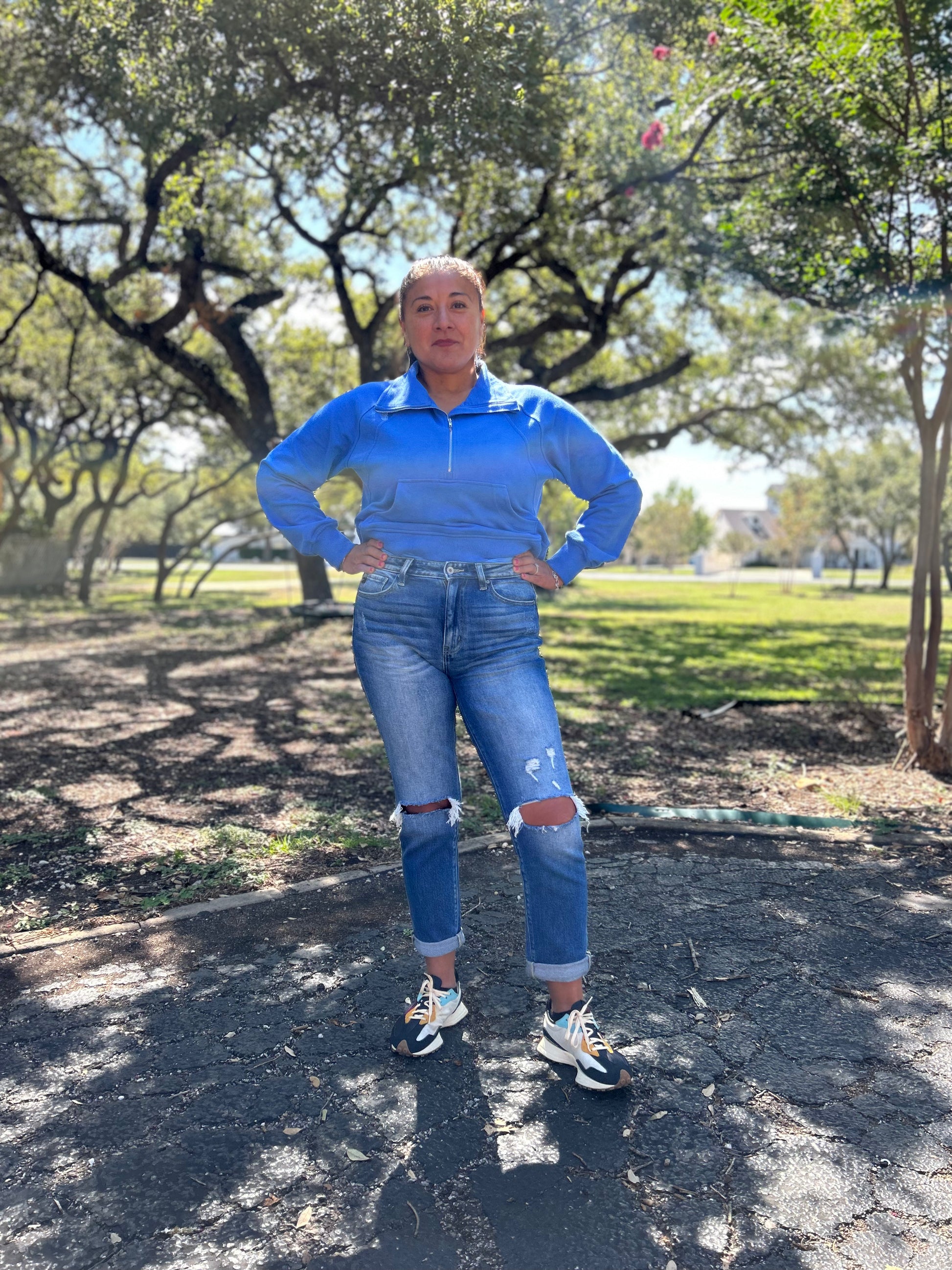 Cropped Sweatshirt - Astra's Stellar Boutique