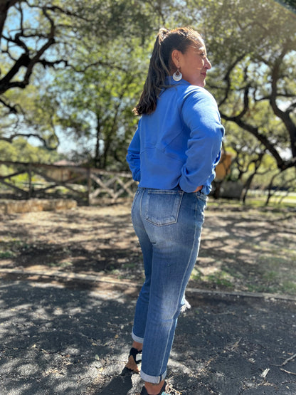 Cropped Sweatshirt - Astra's Stellar Boutique