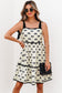 Pagie Bow Knot Shoulder Mini Dress