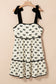 Pagie Bow Knot Shoulder Mini Dress