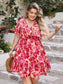 Plus Size  Flutter Sleeve Dress - Astra's Stellar Boutique