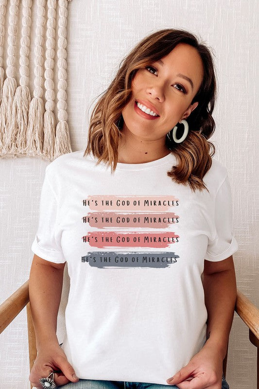 God of Miracles Graphic Tee - Astra's Stellar Boutique