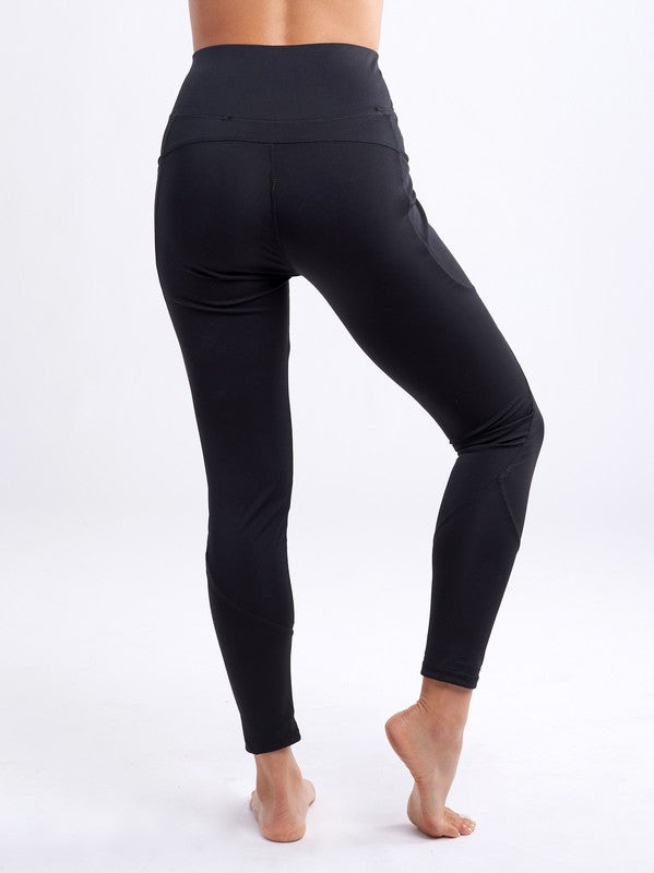 High-Waisted Classic Gym Leggings w Pockets - Astra's Stellar Boutique