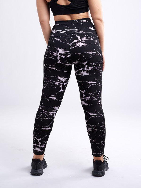 High-Waisted Classic Gym Leggings w Pockets - Astra's Stellar Boutique