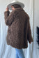OPENFRONT LONG SLEEVE COLLARED FUR COAT FUR JACKET - Astra's Stellar Boutique