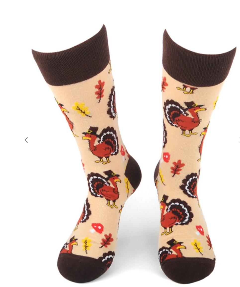 Turkey Day Socks - Astra's Stellar Boutique