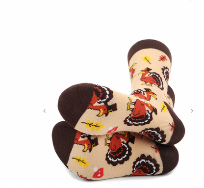 Turkey Day Socks - Astra's Stellar Boutique