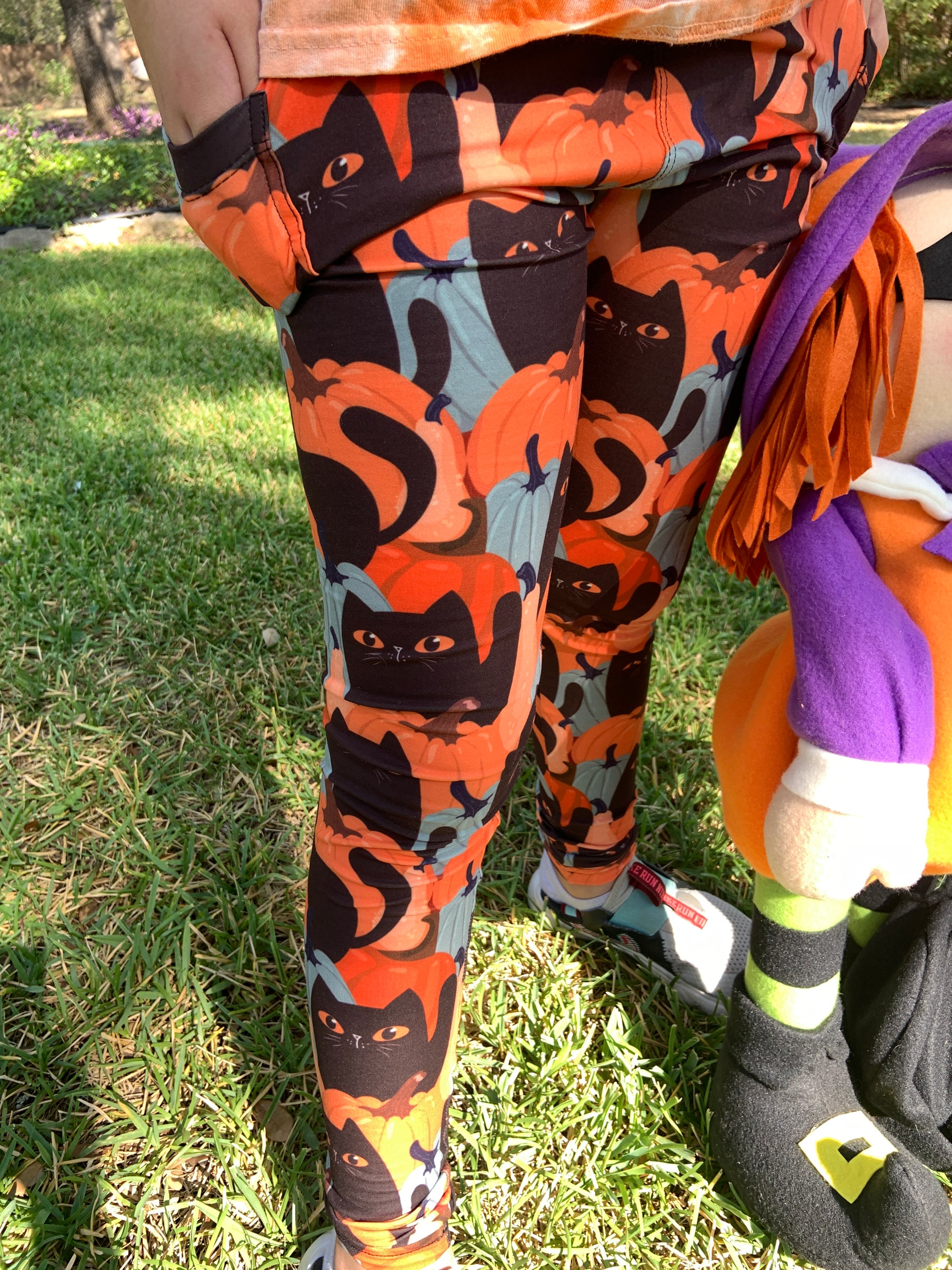 Halloween Girls Leggings - Astra's Stellar Boutique