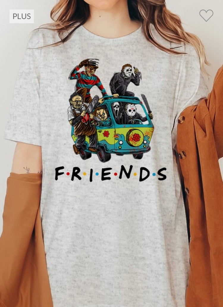 Friends Halloween Tee - Astra's Stellar Boutique